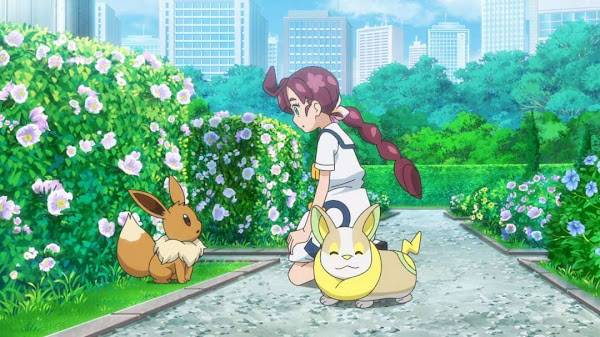 Capitulo 49 Pokémon Espada y Escudo – ¡Koharu y el Eevee realmente misterioso!