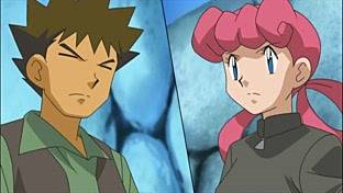 Brock y la enfermera Joy