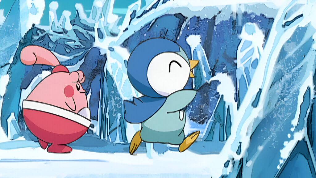 Corto ANA 5 – La gran aventura de Pikachu en el hielo (Japones)