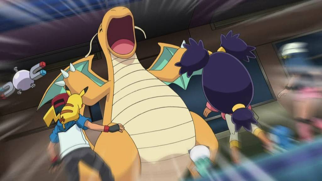 Capitulo 41 Temporada 15: ¡Iris y el Dragonite travieso!