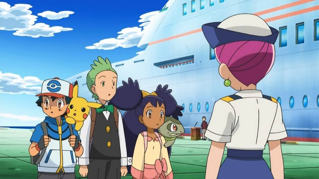 Capitulo 26 Temporada 16: ¡Adiós, Unova! ¡Zarpando hacia nuevas aventuras!