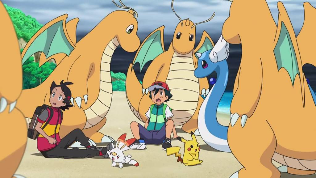 Capitulo 10 Serie Viajes Pokémon: ¡El paraíso de Dragonite y la prueba de Dragonair!