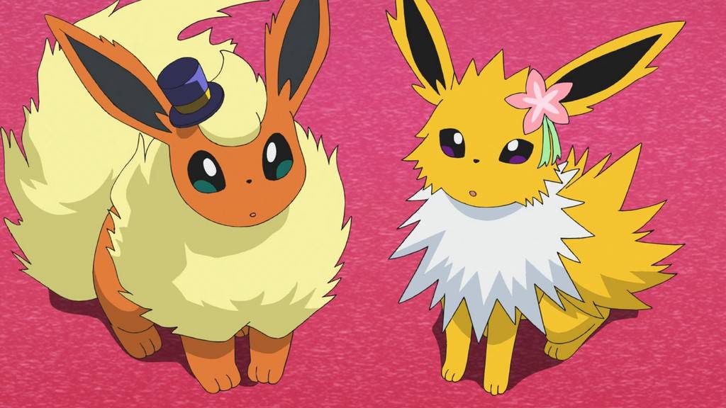 Capitulo 98 Pokémon Espada y Escudo – ¡Circo Pokémon! Flareon y Jolteon