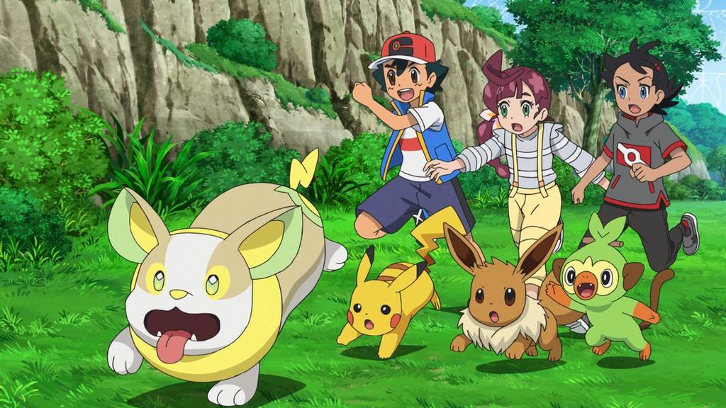 Pokémon Viajes Capitulo 107: ¡Ayuda, hermano mayor, Yamper!