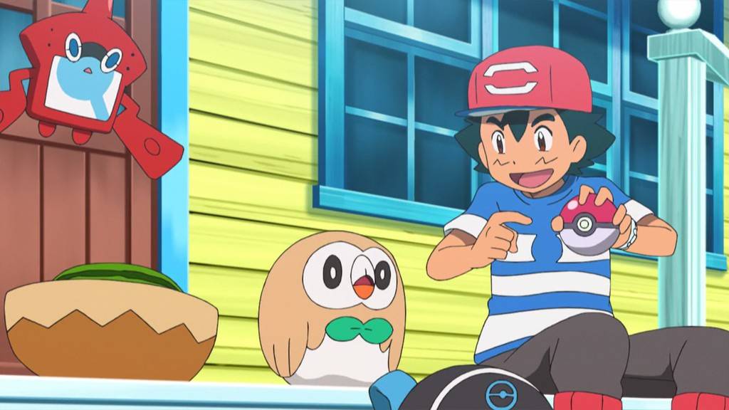 Capitulo 4 Sol y Luna: ¡Aparece Rowlet! ¡Atrapemos nuestro primer pokemon en Alola!