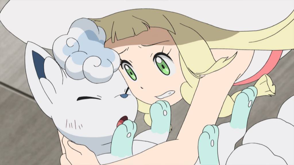 Capítulo 14 Sol y Luna: ¡El fruto del coraje: Lillie y Vulpix!