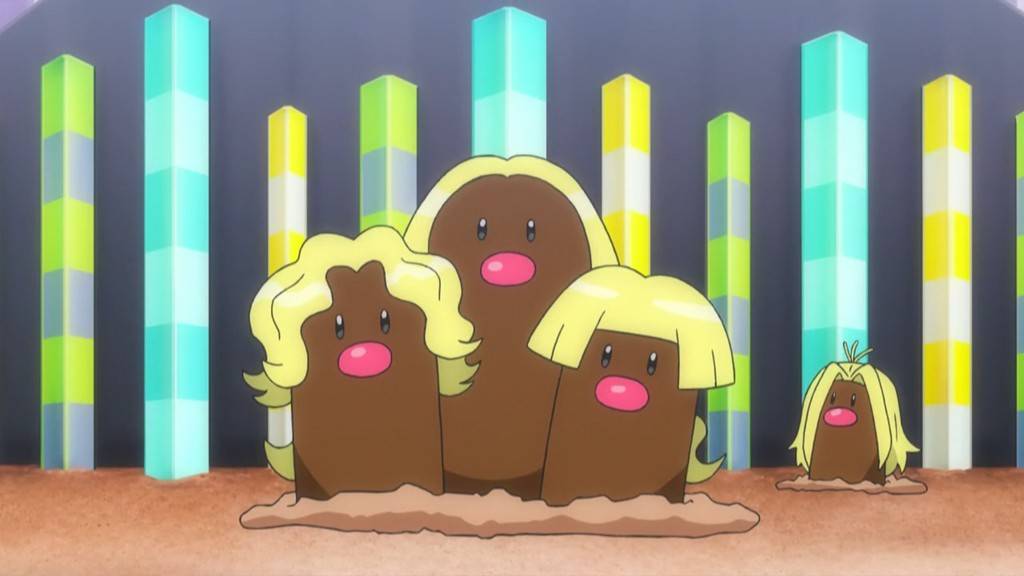 Capítulo 23 Sol y Luna: ¡Sorpresa! ¿Dugtrio se separa?