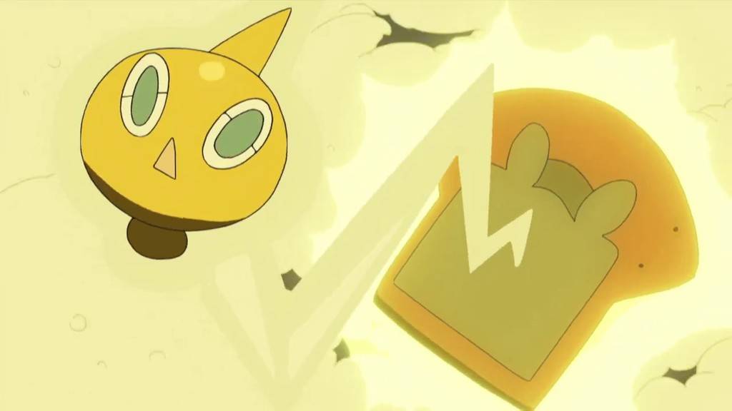 Capitulo 57 Sol y Luna: ¡Rotom el cambio de forma no se puede detener!