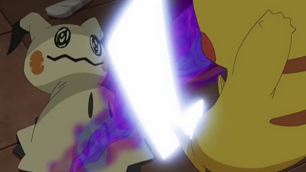 Capitulo 76 Sol y Luna: ¡La Súper batalla Decisiva! ¡Pikachu vs Mimikyu!