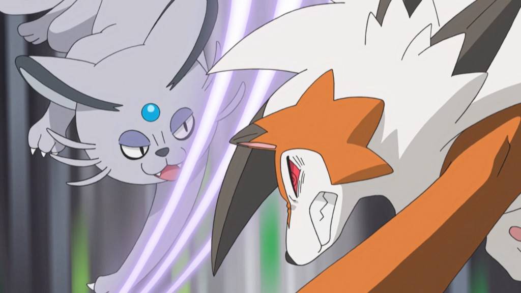 Capitulo 77 Sol y Luna: ¡La Gran Prueba de Kuchinashi! ¡El despertar de Lycanroc!