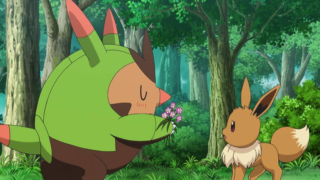 Capítulo 2 Temporada 19:  ¡Cuando el Amor Ataca, Eevee Huye!